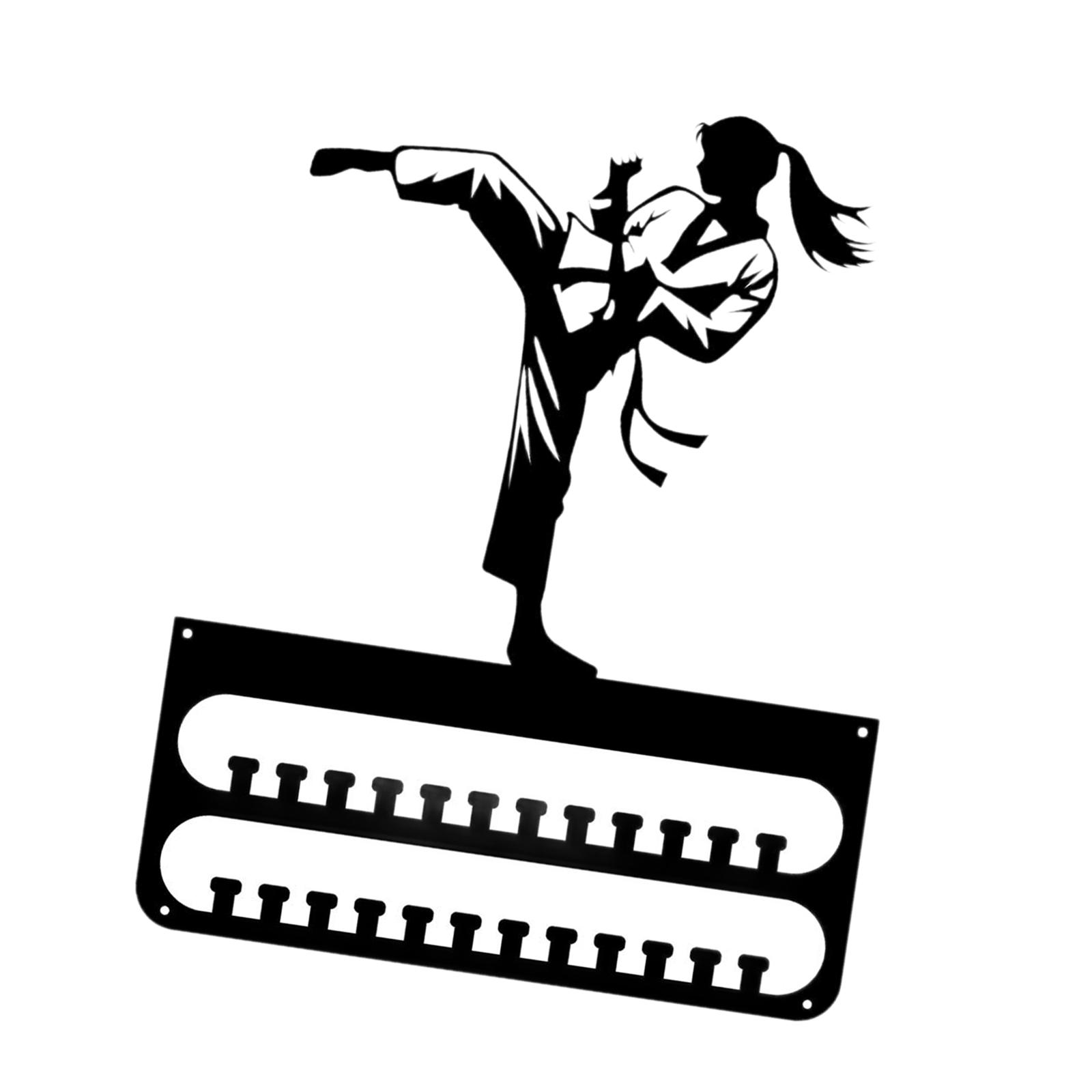 Magideal - Perchero Para Medallas De Carreras, Soporte De Exhibición De Medallas De Hierro, Marco Para Perchas De Exhibición Para Carreras Deportivas, Placas De Estilo D