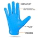 thumbnail image 3 of Guantes de Fútbol Americano Grip Boost Stealth 6.0 Boost+ Juvenil, 3 of 6