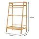 thumbnail image 3 of Perchero Organizador De Madera Colgador De Ropa De Bambú, 3 of 7