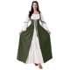 thumbnail image 4 of Costume Spooktacular Creations Renaissance para mujer, color verde oliva, 4 of 8