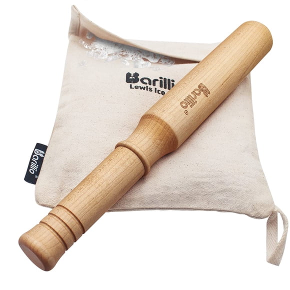 Set Barillio Big-Shot de Mazo de Madera de 35 cm y Bolsa para Hielo