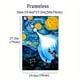thumbnail image 1 of 1 Pc, Japan Anime Van Gogh Starry Sky Oil Wall Art Picture Poster Canvas Painting Cudros, For Home Decoration Living Room Decor, 50x70cm(19.6x27.5in), 1 of 3