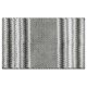 thumbnail image 1 of Alfombras de baño a rayas REGALWOVEN, alfombra de baño de chenilla suave y absorbente, alfombra de piso de baño antideslizante gris 20" x 32", 1 of 6