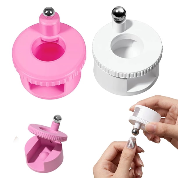 Imán ojo gato giratorio 360° arte uñas herramienta esmalte gel fuerza magnética uniforme