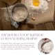 thumbnail image 4 of Flour Sifter Bellemain, manivela giratoria de malla fina, 3 tazas, 4 of 7