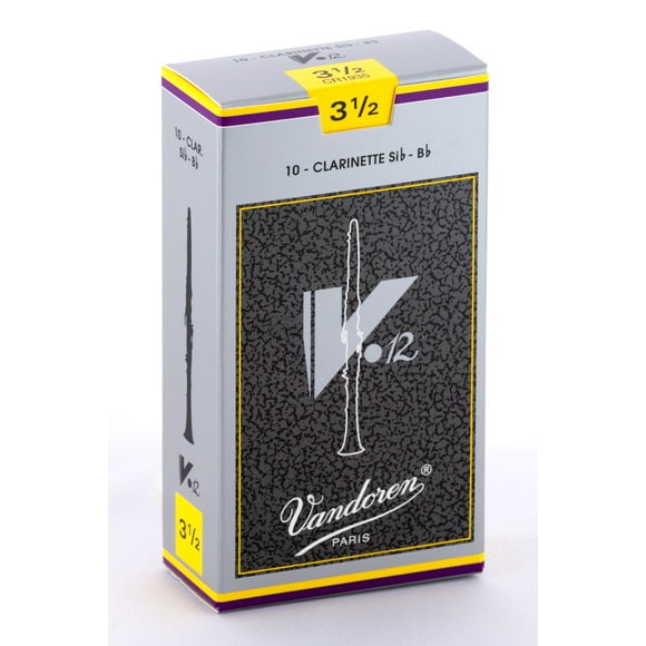 Cajas de cañas Clarinete Sib V.12 Nº3.5 CR1935 Vandoren