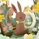 thumbnail image 4 of Tarjeta de felicitación Hallmark Paper Wonder Pop Up Easter Bunny, 4 of 6