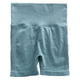 thumbnail image 5 of Traje De Yoga Para Mujer Pantalones Cortos Crop Top Mangas Largas Pantalones De Entrenamiento Traje Pantalones Cortos De Gimnasio L, 5 of 5