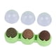 thumbnail image 4 of Juego De 3 Uds De Bolas De Hierba Gatera, Juguete Interactivo Ligero Para Gatos, Para Suelo De Pared, Verde, 4 of 5