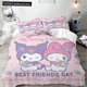 thumbnail image 1 of 3-piece Set Cinnamoroll Fashion Design Duvet Cover for Teenagers and Children Bedding Quilt Cover Cartoon Duvet Cover, 1 of 5