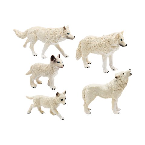 Magideal - Figuritas De De 5 Piezas, Estatua De Animales Salvajes Para Niños, Figuras De Animales De Para Decoración De Pasteles, Juguetes Educativos,