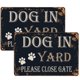 thumbnail image 1 of Letreros de metal Wostod Dog in Yard Please Close Gate, 20 x 30 cm, 1 of 8