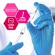 thumbnail image 2 of Guantes de reconocimiento médico Medpride Nitrile Medium Blue, 2 of 5