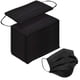thumbnail image 1 of Mascarillas desechables SOOQOO, 100 unidades, 3 capas, impermeables (negras), 1 of 7