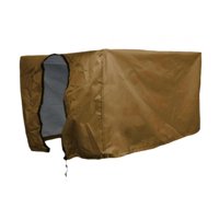 Magideal - Cubierta De Carro De Jardín Cubierta De Carro De Vagón Utilitario Cierre De Cordón Tela Oxford A Prueba De Polvo Cubierta De Lluvia De Vagón Impermeab Dorado