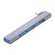 thumbnail image 5 of 4 En 1 Estación De Acoplamiento USB C Hub USB 3.0 Resistente 5Gbps Versátil De 3,6 Pulgadas De Largo, 5 of 5
