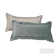 thumbnail image 1 of Pack 2 Cojines Felpa Crudo y Menta, 1 of 3