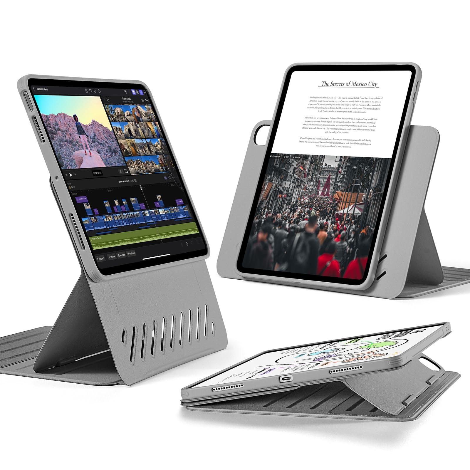 Funda Esr Para Ipad Air De 11 Pulgadas (2025) M3/m2, 10,9 Pulgadas