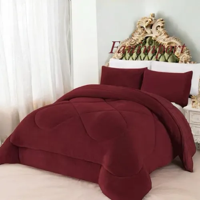 Genérico - Cubrecama Plush Chiporro 1.5 Plaza Liso Genérica