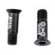 thumbnail image 4 of 1 par de bicicleta desviador trasero guía tornillos tornillos accesorios para bicicletas m5 negro, 4 of 5