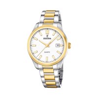 Reloj F20738/1 Festina Blanco Hombre Acero Clasico