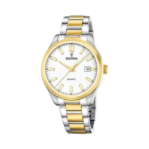 Reloj F20738/1 Festina Blanco Hombre Acero Clasico
