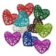 thumbnail image 4 of 10 Uds Bolas De Mimbre En Forma De Corazón Adornos Colgantes De árbol De Navidad Para El Hogar Colores Mezclados, 4 of 4