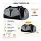 thumbnail image 3 of Bolso De Viaje 65l Impermeable 4 Bolsillos, 3 of 3