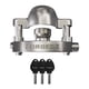 thumbnail image 1 of Cerradura de remolque FORGEDX de acero inoxidable para 2 a 2-5/16 acopladores, 1 of 9