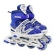 thumbnail image 5 of Patines En Línea Para Niños, Transpirables, Iluminados, Para Interiores Y Exteriores, Regalo Para Adolescentes, Talla M, Color Azul, 5 of 5