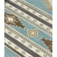 Genérico - Alfombra Grande 150X200 Cm Para Dormitorio O Living Modelo 4