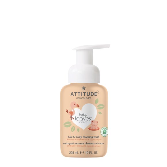 Champú ATTITUDE Baby 2 en 1 para Cabello y Cuerpo 295 ml
