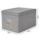 thumbnail image 2 of Pack 2 Cajas Organizadoras Plegables Closet Ropa Accs. Large Color Gris, 2 of 3