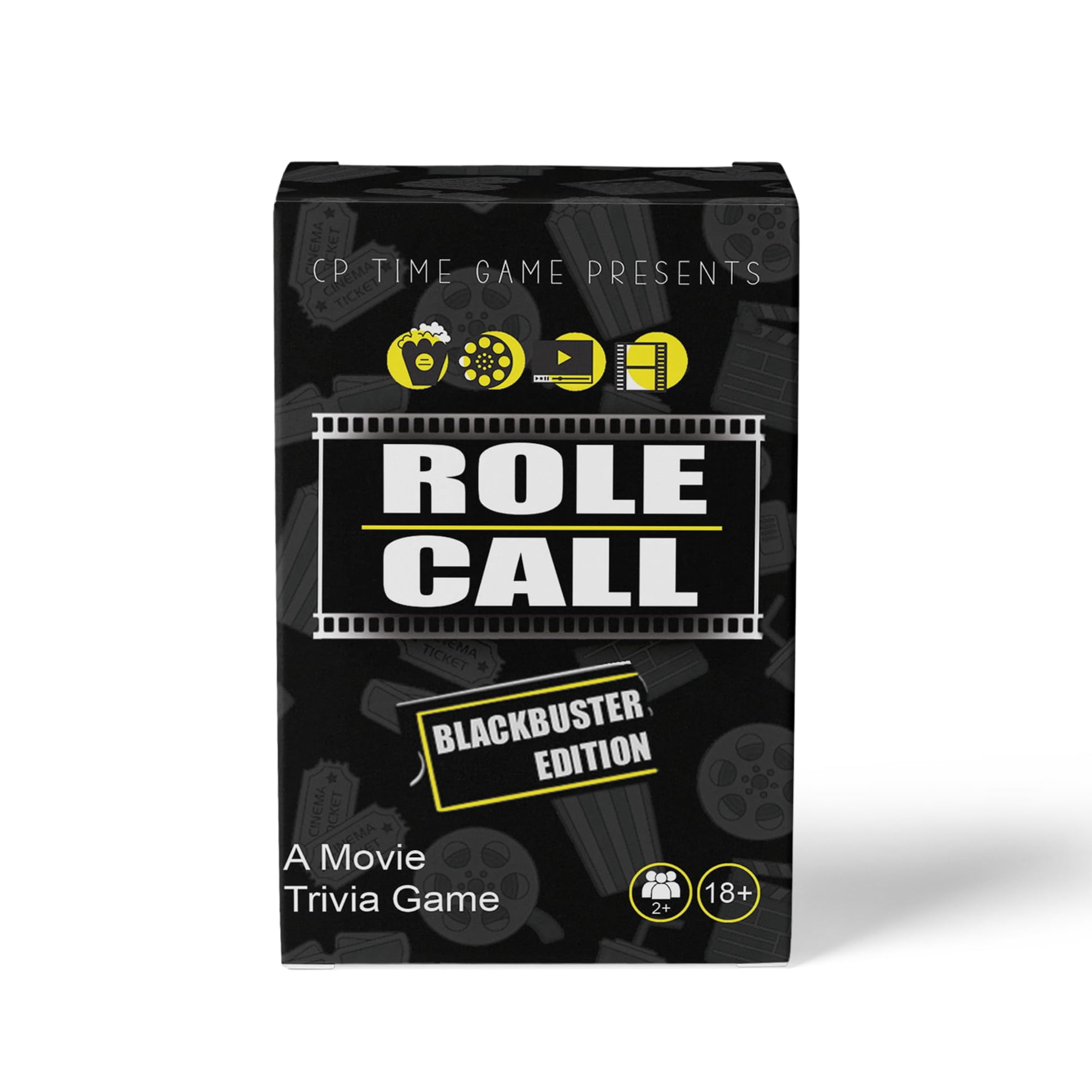 Cp Time Role Call: Blackbuster Edition: Juego De Preguntas Y Respuestas Sobre Películas Para Adultos, Juegos De Cultura Negra, Diversión Familiar, ¡ideal Para Noches De Juegos En Familia!