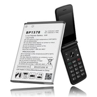 Batería Qoutmcuy Bp1578 De Alta Capacidad De 1530 Mah Para Verizon Kazuna Etalk 4G