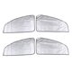thumbnail image 3 of 2 pares de cortinas de protección parasol magnético lados dobles para ventana oblicua coche, 3 of 5