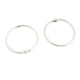 thumbnail image 2 of Unique Bargains Anillos de Carpeta de Hojas Sueltas Redondos de 2 Pulgadas, Anillos de Llavero de Metal para Álbumes de Recortes y Suministros de Oficina, Paquete de 20, 2 of 6