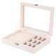 thumbnail image 2 of Joyero Exhibidor Organizador De Joyas Con Tapa Beige, 2 of 3