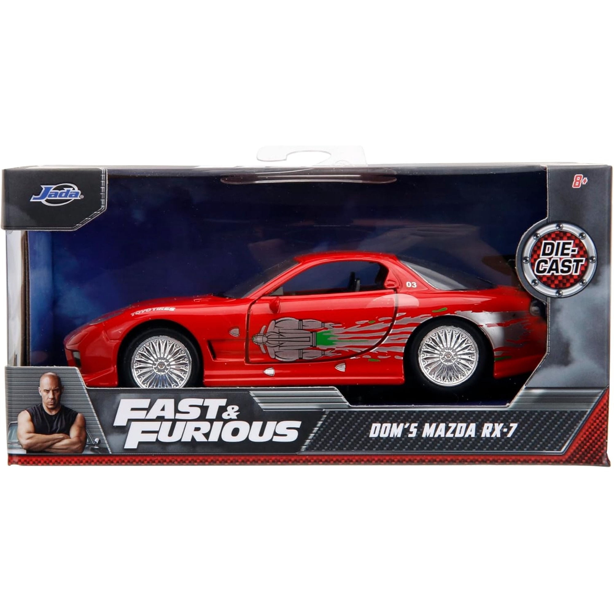 Jada - Vehiculo R Y F 1993 Mazda Rx-7 1:32