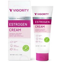 Crema De Estrógenos Vigority Natural Bioidentical 120 Ml, 3 Meses