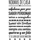thumbnail image 1 of Frase Deco Normas De La Casa Enfadarse Pero Poco FR-11142, 1 of 3