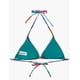 thumbnail image 5 of Bikini estilo triángulo clásico estampado verde Talla XL, 5 of 6