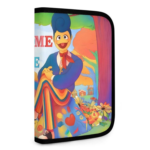 Welcome Home: Wally Darling Bolsa de Almacenamiento Plegable Portátil con Compartimentos, Organizador de Herramientas Multi-Bolsillo, Uso Dual Viaje y Hogar 26.5*17.8cm