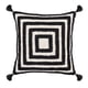 thumbnail image 2 of Cómoda Funda De Almohada Copetudo Tejido Borlas Elegancia Sala De Estar Adornos Cuadrado 1, 2 of 5