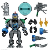 Figura De Acción Super7 Ultimates! Bebop Robótico Teenage Mutant Ninja Turtles, 20 Cm