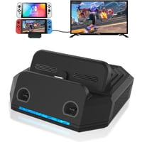 Base Dock Aaronmei Para Nintendo Switch Y Switch Oled Compatible Con Controlador Gamecube Adaptador Hdmi Para Tv Soporte De Carga Portátil