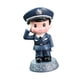 thumbnail image 4 of Estatua De Policía Pintada A Mano, Divertida Decoración Para Tartas, Para Estantería, Escritorio, Oficina, Estatua De Ni?o., 4 of 5