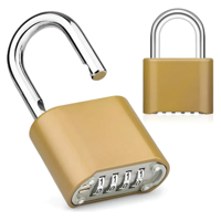 Genérica - Candado Clave Inoxidable 4 Dígitos Exterior Waterproof