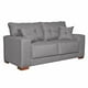 thumbnail image 2 of Sofa Versa 2 Cuerpos Tela Gris Medio, 2 of 5
