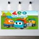 thumbnail image 2 of Leo el Camión Fondo Temático Pancarta Suministros de Decoración para Fiesta de Cumpleaños, Decoración de Fondo de Fiesta Personalizado,150x90cm, 2 of 6